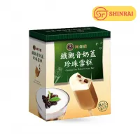 Kem Que Trà Sữa Trân Châu A-Chino Oolong Tea Boba Cream Bar (90g x 4 Que)